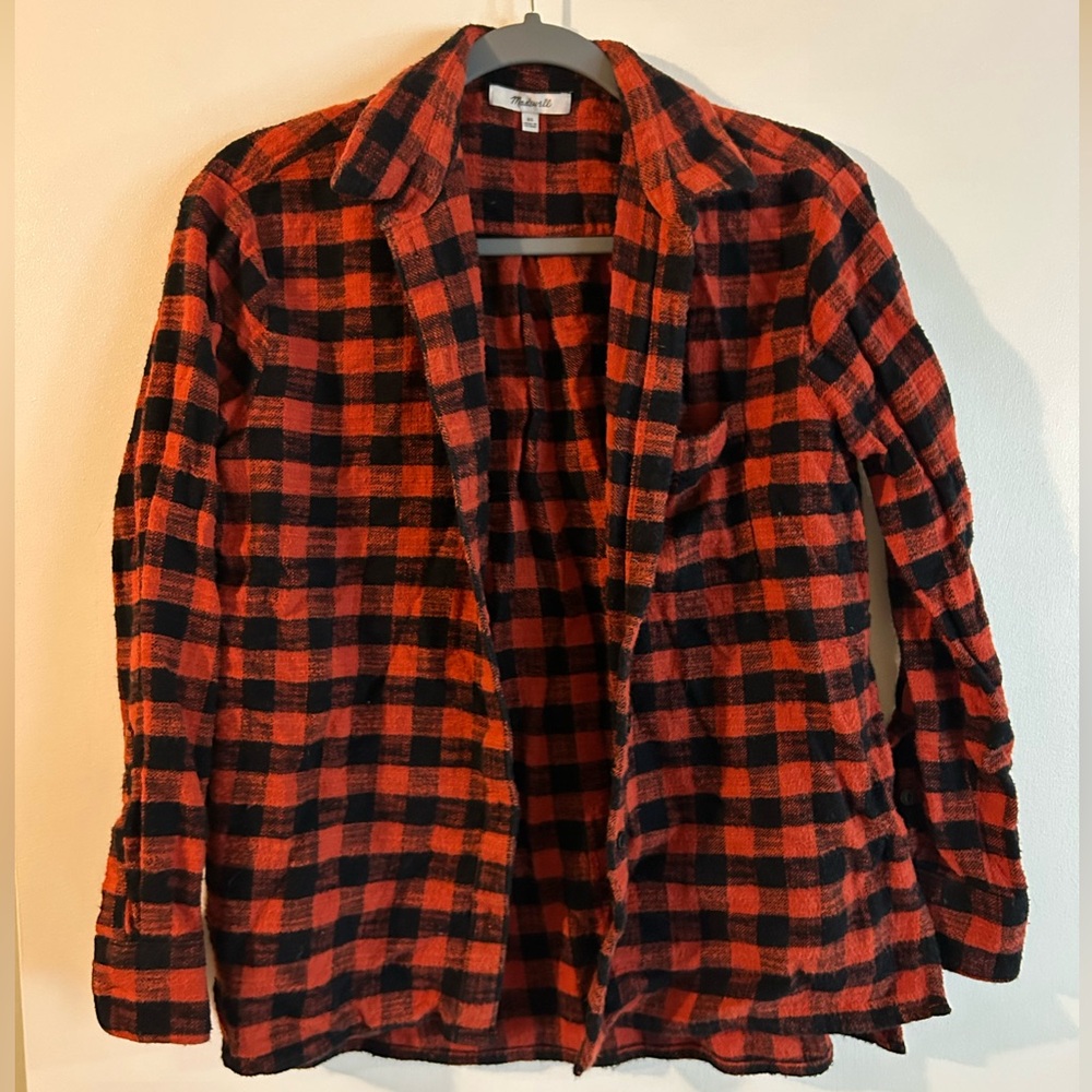 Madewell Boxy Flannel - S/XS